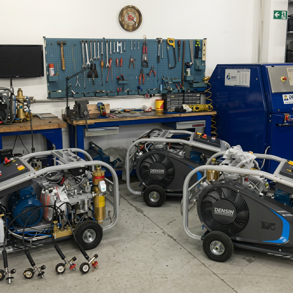 Manutenção de Compressores de Alta Pressão para Enchimento de Cilindros